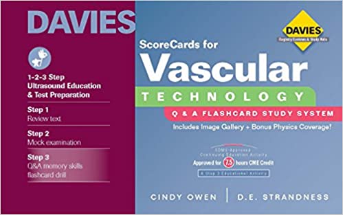 Picture of cover of ScoreCards for Vascular Technology